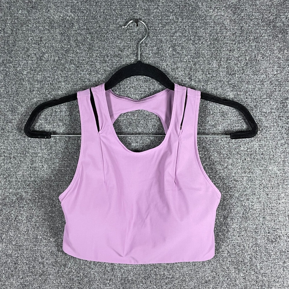 Lululemon Strong Front Bra Medium Support Wisteria Purple Size 6 B/C #2759